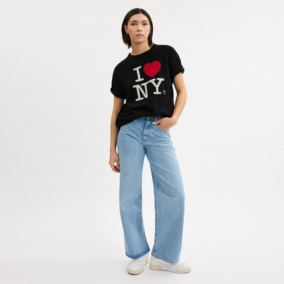 Coach New York Knit T-Shirt Size Small - Picture 3 of 6